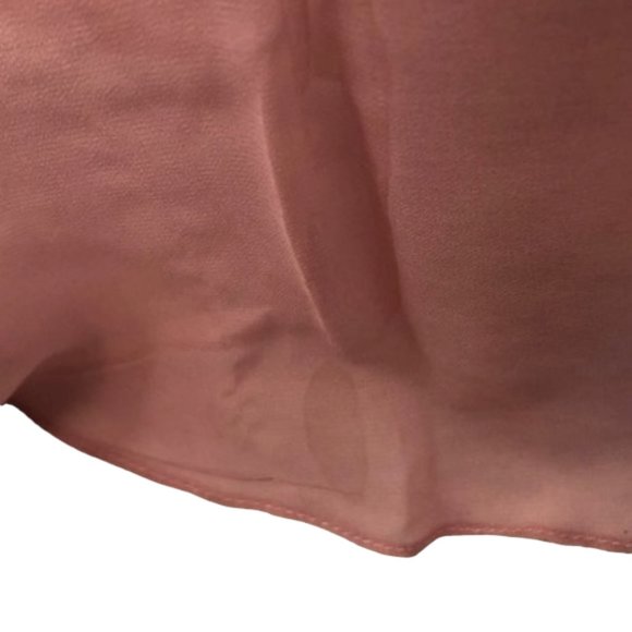 David's Bridal Light Pink Floor Length Gown, Size 6 - Picture 5 of 5